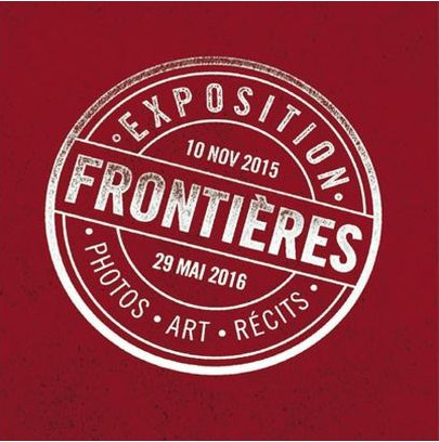 affiche expo frontieres